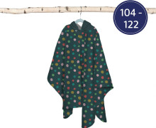 DIY-Nähset - Schiedwedda Regenponcho - Rainy Dots - Größe 104 - 122 - Outdoorstoff - abby and amy