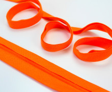 3 Meter elastisches Schrägband - 15mm - Jersey - Orange