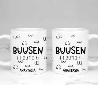 Keramik-Jumbobecher - Busenfreundin