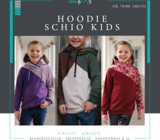 Ebook Hoodie SCHIO Kids 74/80-146/152