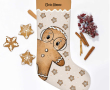 DIY-Nähset - Nikolaussocke - Softshell - Lebküchle - Brille - Katzengold Designs