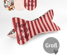 DIY-Nähset - Leseknochen - Groß - Read More Books - Velvet - abby and amy