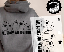 Onkel Bo's Bügelbilder - DIN A4 - Ghosts - All Bodies Are Beautiful