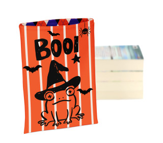 DIY-NÄHSET - Buchtasche - Halloween - Boo - Softshell - abby and amy