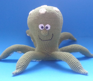 Häkelanleitung - Oskar Octopus