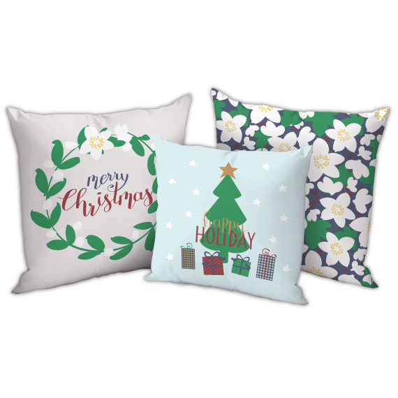 Kissenstoff - DIY - Kissen-Set - Happy Holiday - Velvet - Irene Pacha - abby and amy