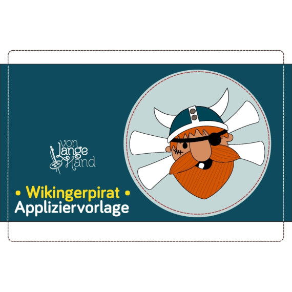 Applikationsvorlage  Wikingerpirat
