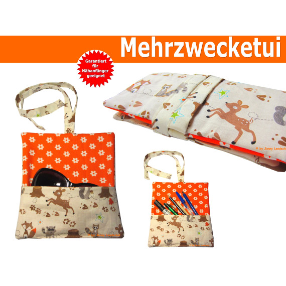 Nähanleitung Tasche - Etui - Brillenetui
