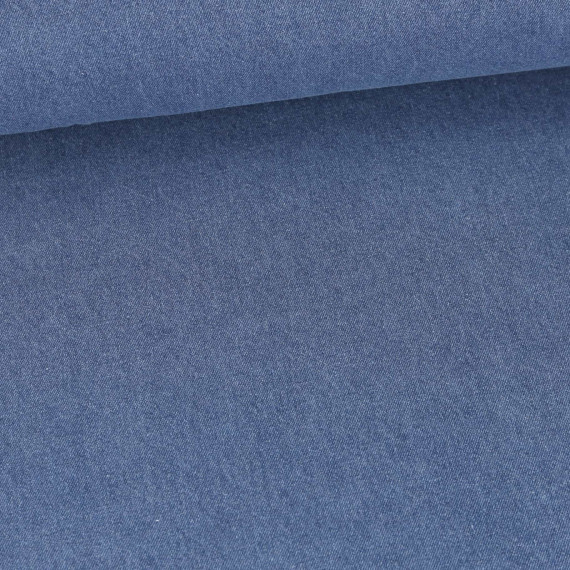 Jeans - Jeansstoff - 350g - Uni - Baumwolle - Jeansblau