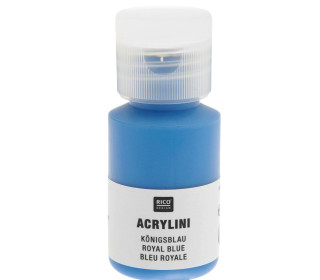 Acrylfarbe - Acrylini - 22ml - Matt - Geruchsarm - Rico Design - Königsblau