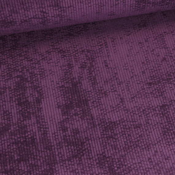 Cord - Breitcord - Weich - 230g - Uni - Violett
