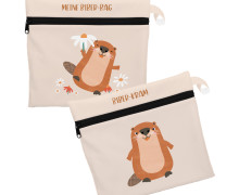 DIY-Nähset - 2 Wetbags - Biber Bommel - Julia Reyelt