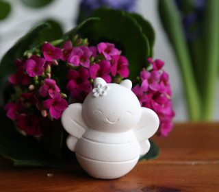 Silikon - Gießform - Mini - Biene - Gartenfreunde - vielfältig nutzbar