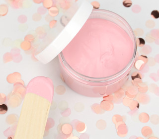 Siebdruckfarbe - Rosa - 100ml - wasserbasiert - vegan - für Textil
