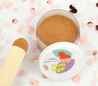 Siebdruckfarbe - Miel - Lehmbraun - Koko & Dolores - 100ml - wasserbasiert - vegan - für Textil