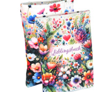 DIY-NÄHSET - Buchtasche - Gartenliebe - Lieblingsbuch - Softshell - abby and amy