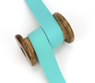 1m Gummiband - Elastisch - Uni - 25mm - Türkis