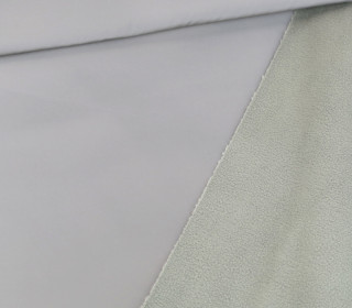 Softshell - Fleece - Uni - Reflektor - Hellgrau/Graugrün