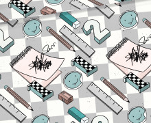 Modal Jersey - School Time - abby and me