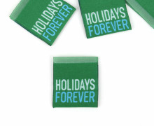 1 Label - HOLIDAYS FOREVER - Grün - Anlukaa