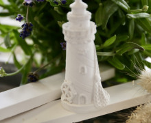Silikon - Gießform - Mini Leuchtturm - Steuerrad - maritim - Leuchtturm 3 - vielfältig nutzbar