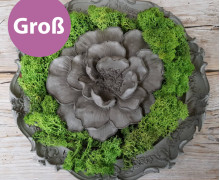 Silikon - Gießform - Wildrose - Blüte - aufgeblüht - Groß - vielfältig nutzbar