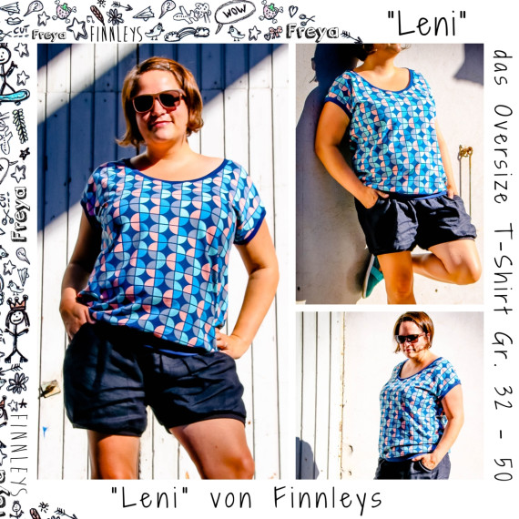 Ebook - Leni Gr. 32 - 50 - das Oversized T-Shirt