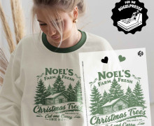 Onkel Bo's Bügelbilder - DIN A4 - Noel's Christmas Tree Farm - BIG