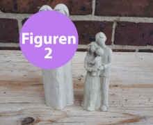 Silikon - Gießform - Figuren Familie - Hochzeit - Schnitzoptik - Figuren 2 - vielfältig nutzbar