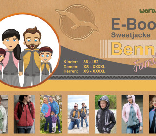 Kombi Ebook - Sweatjacke - Benno (Family)