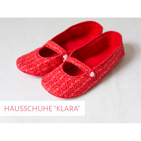 Ebook - "Hausschuhe Klara" Gr. 35 - 43