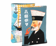 DIY-NÄHSET - Buchtasche - Ahoy - Captain - Softshell - abby and amy