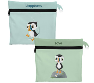DIY-Nähset - 2 Wetbags - Piffpuff Puffin - Mrs Mint Design