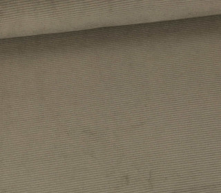 Nicki Feincord Jersey - Weich - Elastisch - Uni - Taupe