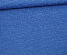 ANGEBOT - Glattes Bündchen - Uni - Schlauchware - Blau