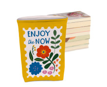 DIY-NÄHSET - Buchtasche - Enjoy the Now & Life Is Beautiful - Softshell - abby and amy