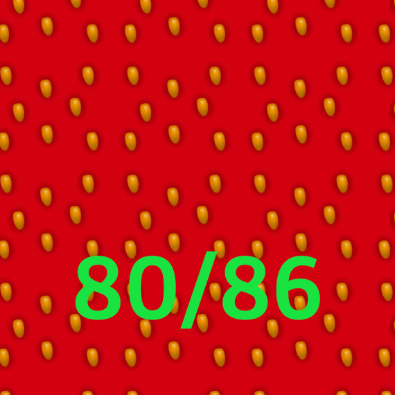 DIY-Nähset Kleidchen - Erdbeere - Größe 80/86 - Softshell - Fasching - Karneval - Kostüm - zum selber Nähen - abby and amy