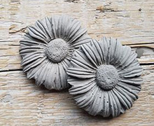 Silikon - Gießform - Margerite - Blüte - aufgeblüht - vielfältig nutzbar