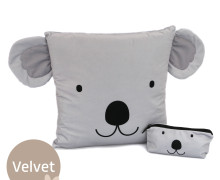 Kissenstoff - DIY-Tierkissen - Adorable Animals - Koala - Velvet - abby and amy