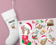 Onkel Bo's Bügelbilder - DIN A4 - Lazy Christmas - Faultier