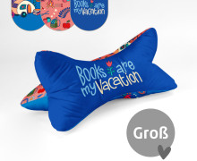 DIY-Nähset - Leseknochen - Groß - Books are my Vacation - Hamburger Liebe - Velvet - abby and amy