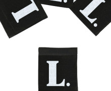 1 Label - L. - Schwarz - A2Z CREW.