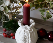 Silikon - Gießform - Geschenkbeutel - Kerzenhalter - Weihnachtsdeko - für Stabkerzen - vielfältig nutzbar