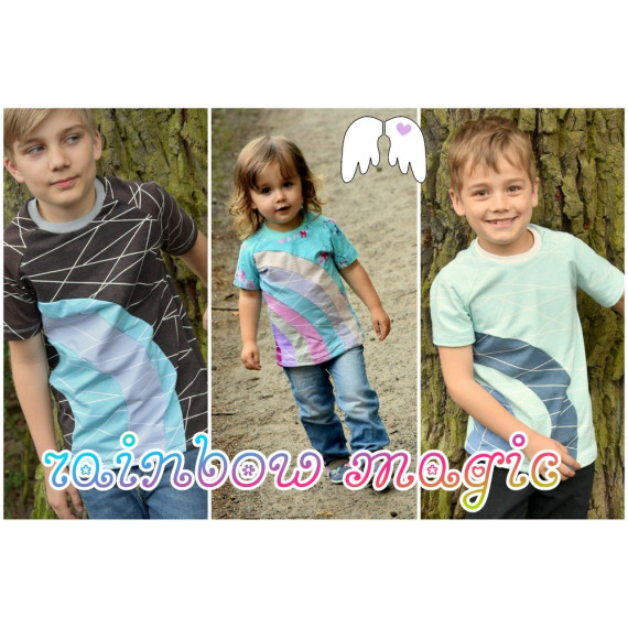 Ebook - T-Shirt "Rainbow Magic" Gr. 74-152 - Engelinchen