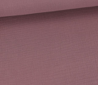 Musselin - Muslin - Double Gauze - Uni - Altviolett