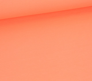 Sommersweat Greta - French Terry - Uni - 250g - Neonkoralle