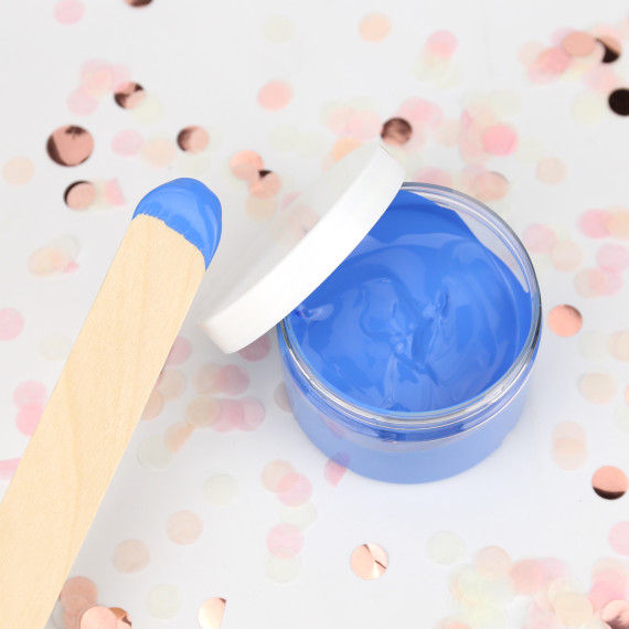 Siebdruckfarbe - Mittelmeer Blau - 100g - wasserbasiert - vegan - für Textil