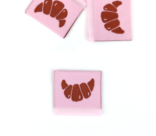 1 Label - Croissant - Rosa - jojulein design