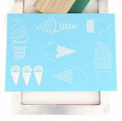 BAOFALI Weihnachtsschablonen 21,6x27,9 Cm - Selbstklebend & Wiederverwendbar | Für Holz, Stoff & Mehr