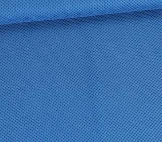 Wattierter Mesh - Air Mesh - Uni - Himmelblau